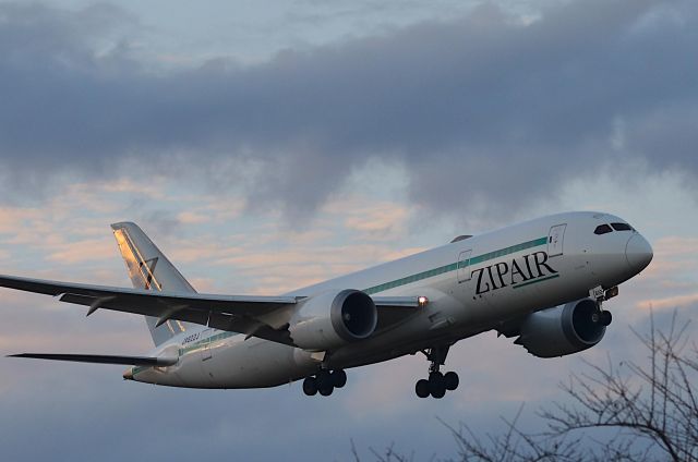Boeing 787-8 (JA822J) - I took this picture on Dec 01, 2020.br /ZG52/30Nov  BKK-NRT