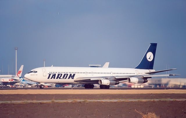 Boeing 707-300 (YR-ABC) - TAROM B707-3K1C cn20805 Archief 1990