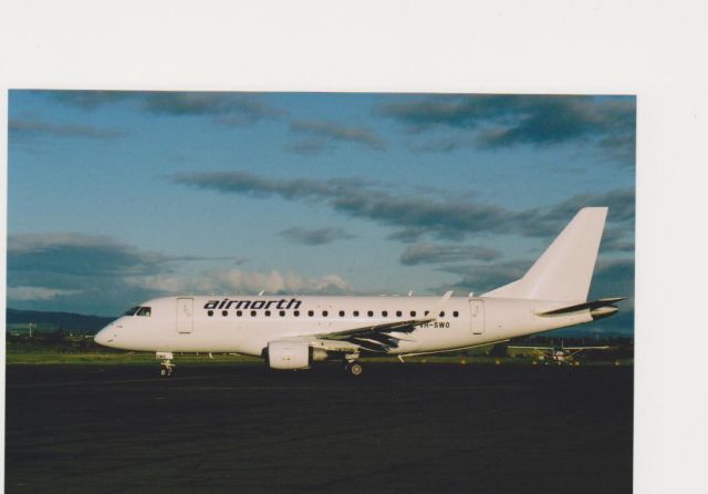 — — - A rare visitor from the top end to the Deep South..&amp;amp;lt;br&amp;amp;gt;Airnorth Emb170 was chartered to fly the media around for 2010 federal election. br /Aircraft arrived YMLT approximately 9am and departed for YMML at around 1630.br /Aircraft is ex SkyAirWorld aircraft.