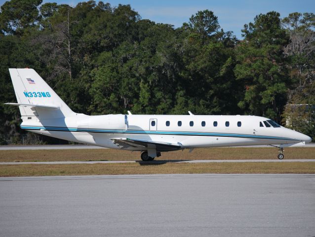 Cessna Citation Sovereign (N333MG) - MAM DEVELOPMENT LLC at HXD - 11/23/12