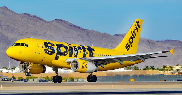 Airbus A319 (N502NK) - N502NK Spirit Airlines 2005 Airbus A319-132 - cn 2433 - Las Vegas - McCarran International (LAS / KLAS)br /USA - Nevada, October 7, 2016br /Photo: Tomas Del Coro