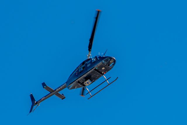 Bell JetRanger (N28NA) - N28NA Doing a LiDAR grid pattern survey over Lancaster CA with a Bridger Photonics LiDAR unit on 10/3/23