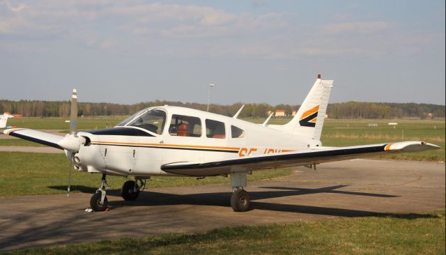 Piper Cherokee (SE-IDY) - After Ferry flight from Sverige to Hellas
