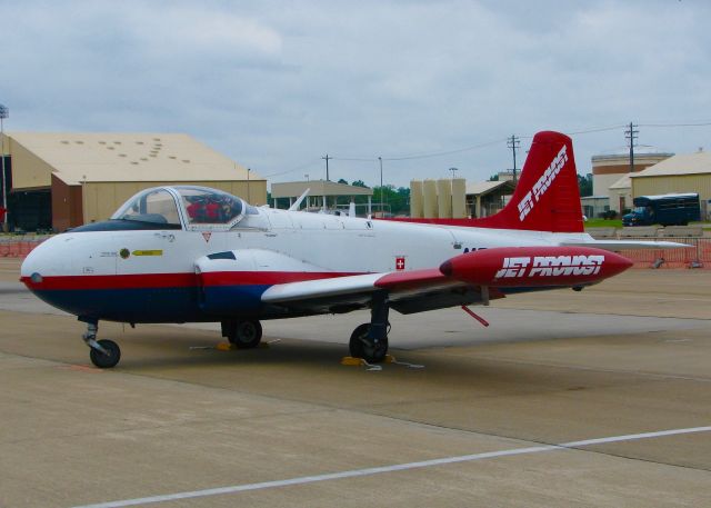 HUNTING PERCIVAL P-84 Jet Provost (N204JP) - At Barksdale Air Force Base.