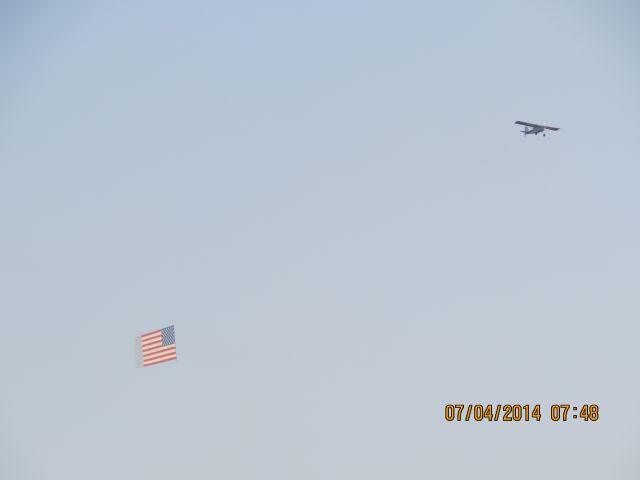 N50376 — - Duck Creek at Grand Lake Oklahoma small airshow before the biggest fireworks show in the Midwest.