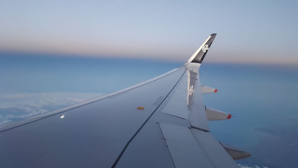 Airbus A320 (ZK-OXB) - Early morning departure from Auckland to Christchurch.