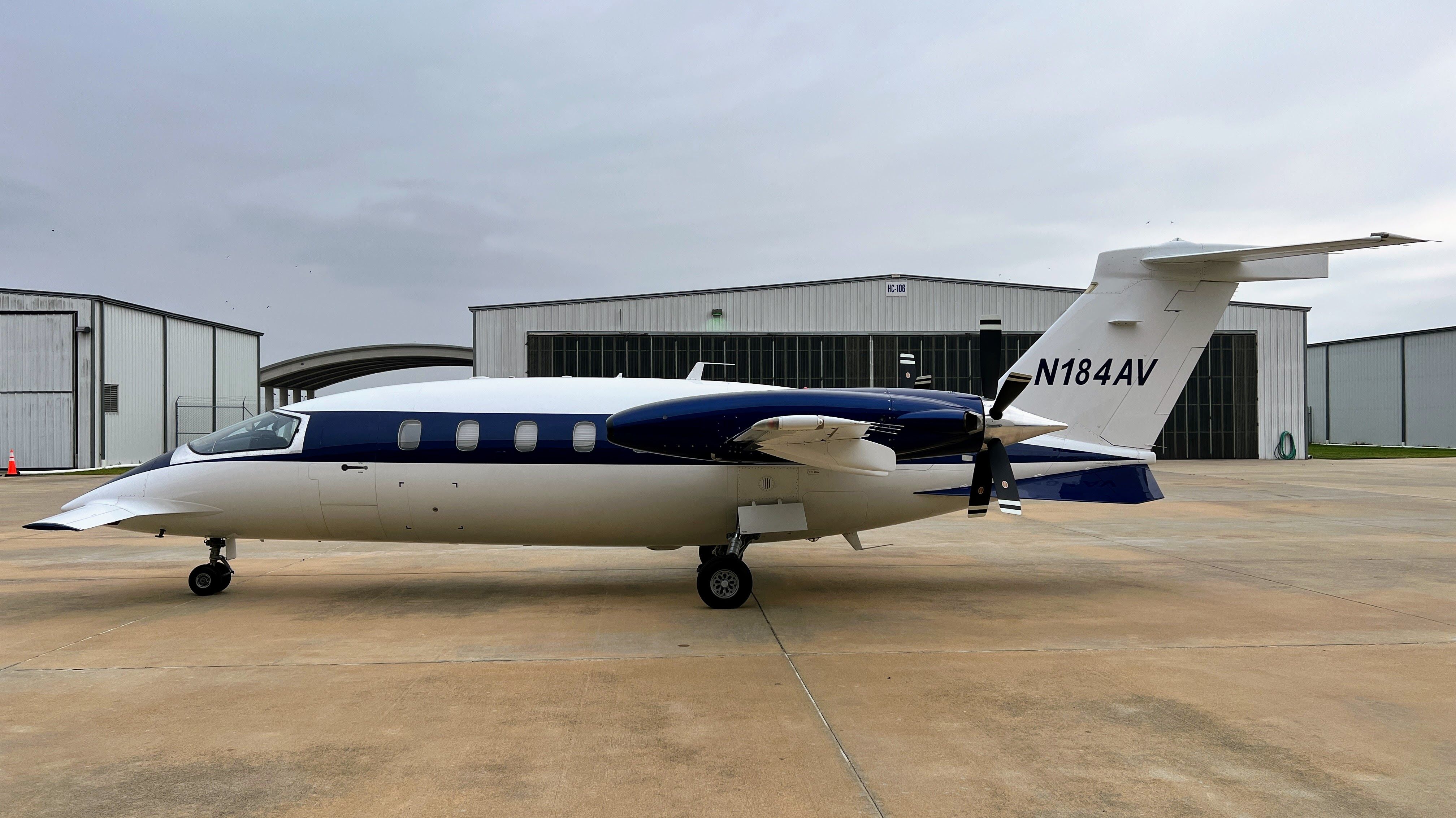 Piaggio P.180 Avanti (N184AV) - New Paint