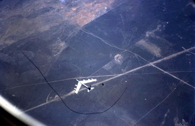 Boeing B-52 Stratofortress — - B52 from a tanker above