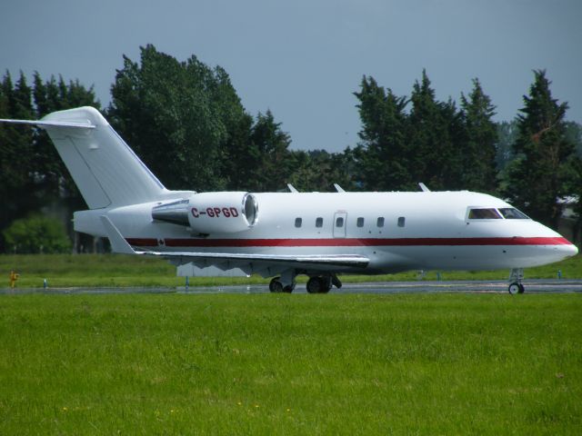 Canadair Challenger (C-GPGD) - C GPGD DEP EINN 07/06/14