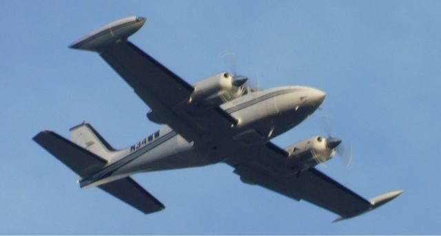 Cessna Conquest 2 (N34WW) - N34WWW over Corvallis, Oregon 11th January 2019.