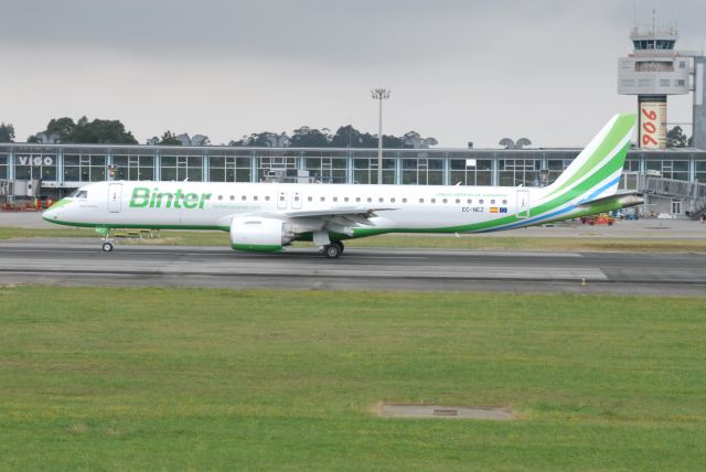 EMBRAER ERJ-190-400 (EC-NEZ) - EC-NEZ Just Arrived To LEVX From GCXO. 19-06-2021