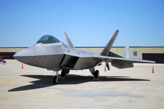 Lockheed F-22 Raptor — - F-22 at Wings Over Whiteman 2009.