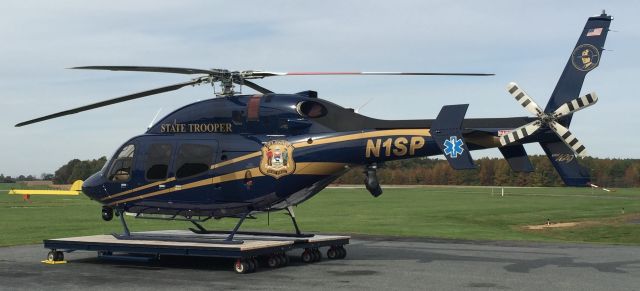 Bell 429 GlobalRanger (N1SP) - Trooper 4 on the pad at Summit Airport.