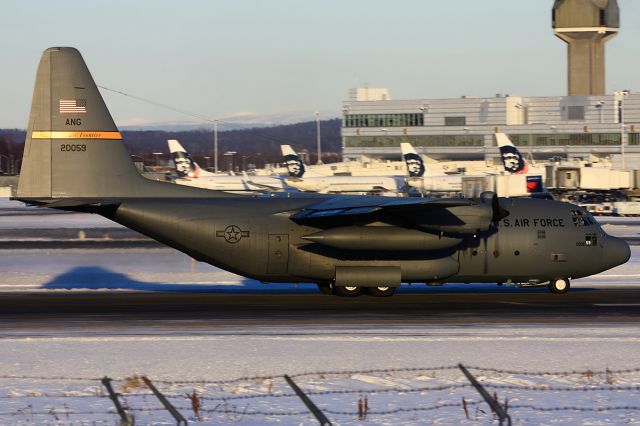 Lockheed C-130 Hercules (82-0059) - Great light on this incoming C-130. Sadly this base will be moving over to AED so there will no longer be any more C-130 landings here in the near future.