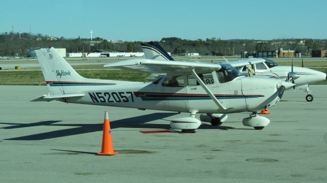 Cessna Skyhawk (N52057) - Adventure awaits!  1-29-12.  One of the primary trainers for Crystal Air Flight School