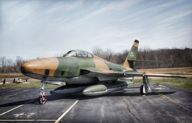 — — - This is a Republic F-84F at Yankee Air Museum taken on 4/1/2017 then converted as an HDR image in Photoshop. br /br /For best viewing experience, please click on "full" link at the top to see at best possible resolution.