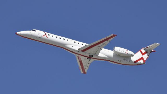 Embraer ERJ-135 (N243JX) - Departing LAX on 25R