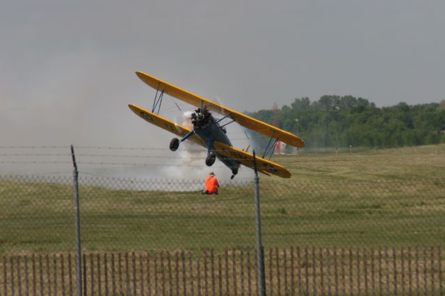 — — - Fancy Stearman Flying