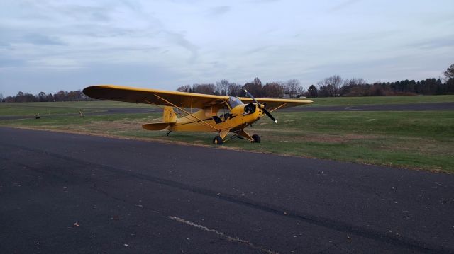 Piper NE Cub (N2090M) - Sweet Caroline after a evening flight