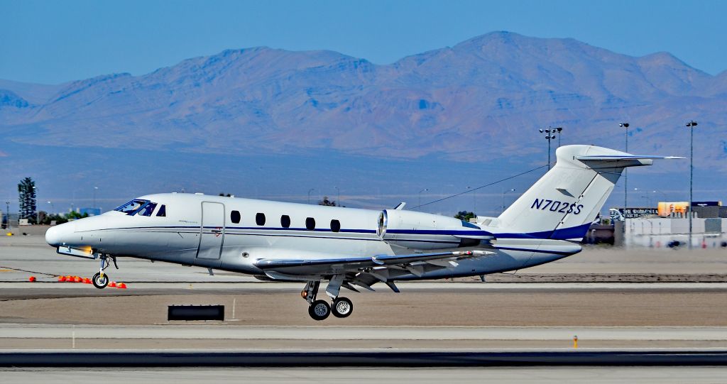 Cessna Citation III (N702SS) - N702SS 1987 Cessna 650 Citation III s/n 650-0135 - Las Vegas - McCarran International (LAS / KLAS)br /USA - Nevada, March 16, 2016br /Photo: Tomás Del Coro