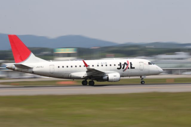 Embraer 170/175 (JA216J) - 30 May 2015:HKD-ITM. J-AIR.