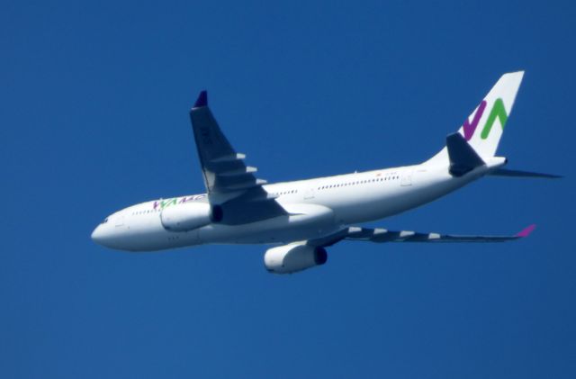 Airbus A330-200 (EC-MJS) - Shown here is a WAMOS AIR Airbus A330-200 a few minutes until landing in the Summer of 2018.