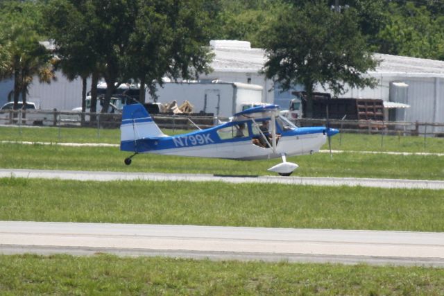 CHAMPION Tri-Traveler (N799K) - American Champion Citabria Adventure (N799K) departs from Sarasota-Bradenton International Airport