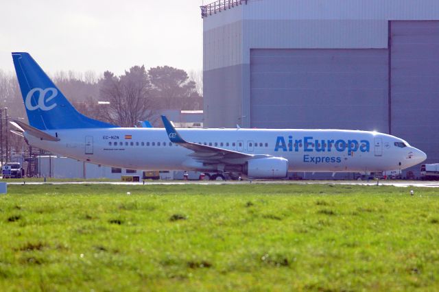 Boeing 737-800 (EC-NZN) - Seen on 30-Mar-23 one day prior to delivery to LEMD as AEA2.
