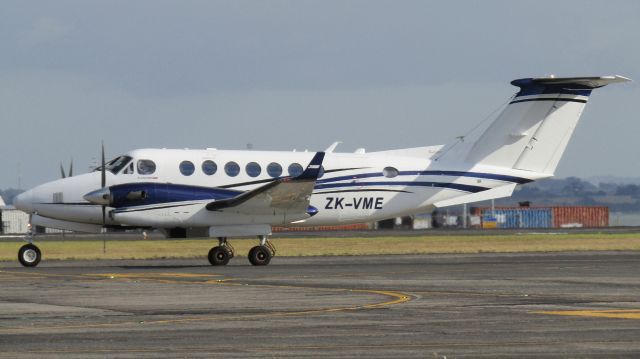 Beechcraft Super King Air 350 (ZK-VME) - Tasman Aviation's B350i ZK-VME arriving from Taupo.