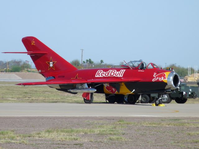 N117BR — - Mar. 22, 2009 - Red Bulls MiG-17 at Luke AFBs open house