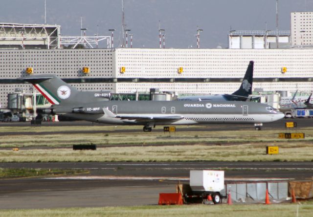 BOEING 727-200 (XC-MPF) - Guardia Nacional / Boeing 727-264 (Adv) / MSN 22664 / XC-MPF "GN-401" / MMMX 10/2022