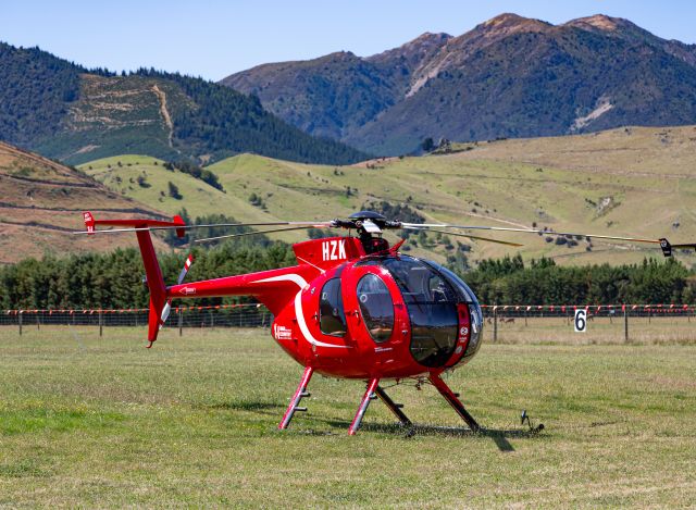 MD Helicopters MD 500 (ZK-HZK) - Hanmer Springs, NZ.