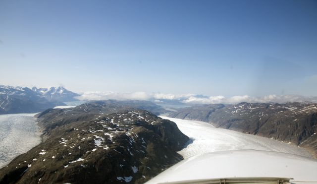 Mooney M-20 (N196GX) - Approach into Narsauaq, Greenland.