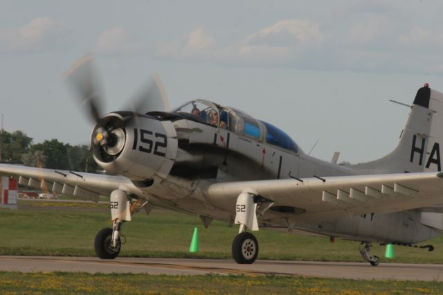 Douglas AD Skyraider — - Douglas Sky Raider at EAA