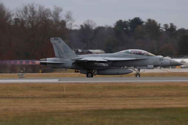 McDonnell Douglas FA-18 Hornet (16-6974) - 'RIPPER 12' from Strike Fighter Squadron 11 (VFA-11), the 'Red Rippers', stationed at Naval Air Station Oceana, Virgina Beach, VA.  (12/9)