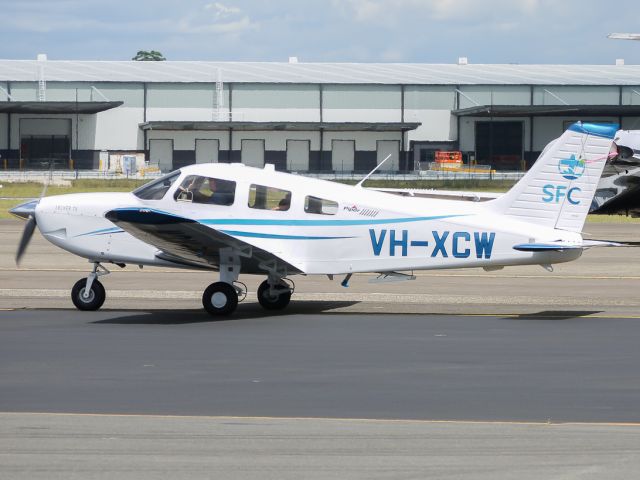 Piper Cherokee (VH-XCW) - Photo credit to Lesley de Robillard 