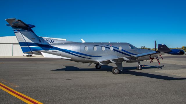 Pilatus PC-12 (VH-YKG)