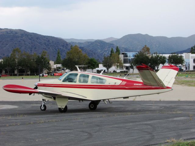 Beechcraft 35 Bonanza (N38065) - Parked at Brackett Field