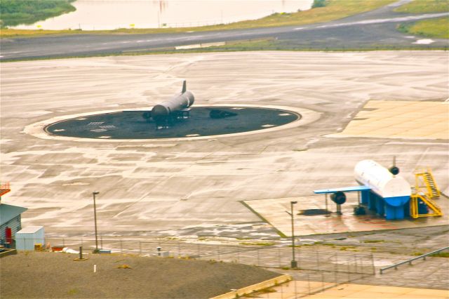 — — - fire training mockups at JFK