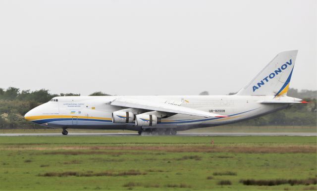 Antonov An-124 Ruslan (UR-82008) - adb an-124-100m ur-82008 after landing at shannon 24/5/21.