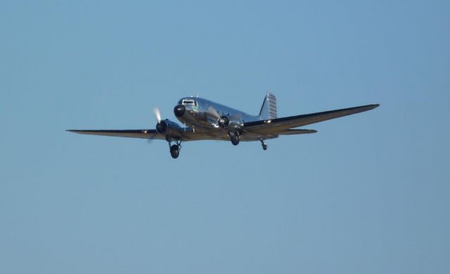 Douglas DC-3 — - This DC 3 comes into PDX two or three times a year.