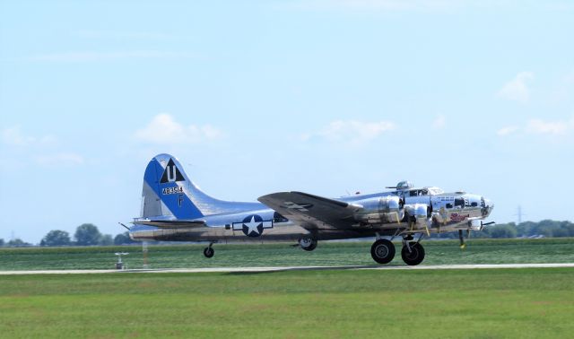 Boeing B-17 Flying Fortress (U483514F) - Visiting aircraft at KPPO 0n 8-15-2020