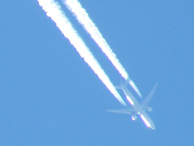 BOEING 777-300 (A6-ETA) - A6-ETA BOEING 777-300ER   MSN 34597/538  OF EITHAD AS ETD 141 OVER WEST OF IRELAND