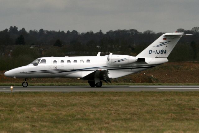 Cessna Citation CJ2+ (D-IJOA) - OHL Air Charterflug Citation CJ2 landing on rwy 26 on 29-Mar-18 arriving from UKKK as ECA8C.