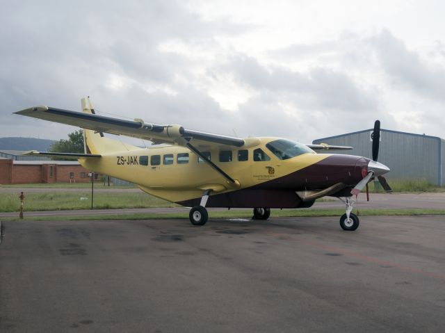 Cessna Caravan (ZS-JAK) - At Wonderboom, South Africa. 25 JAN 2017.