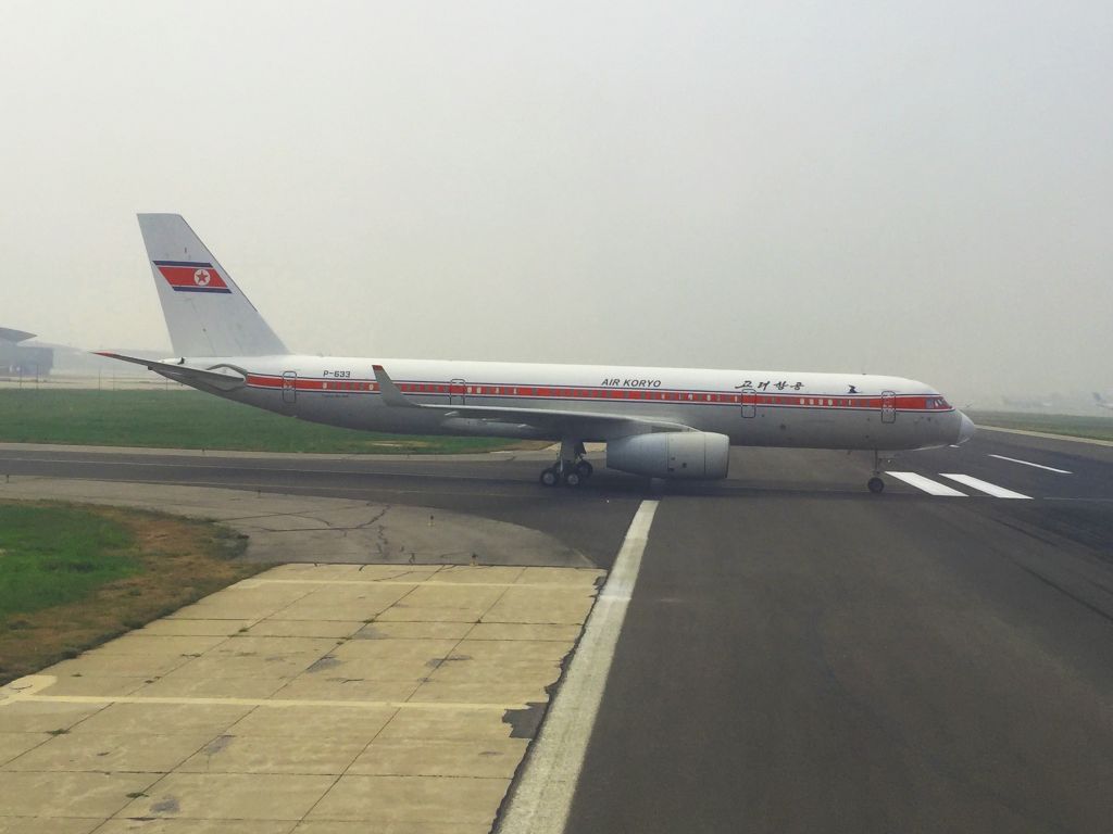 Tupolev Tu-214 (P-633) - 04.07.2016. Typical Beijing weather.