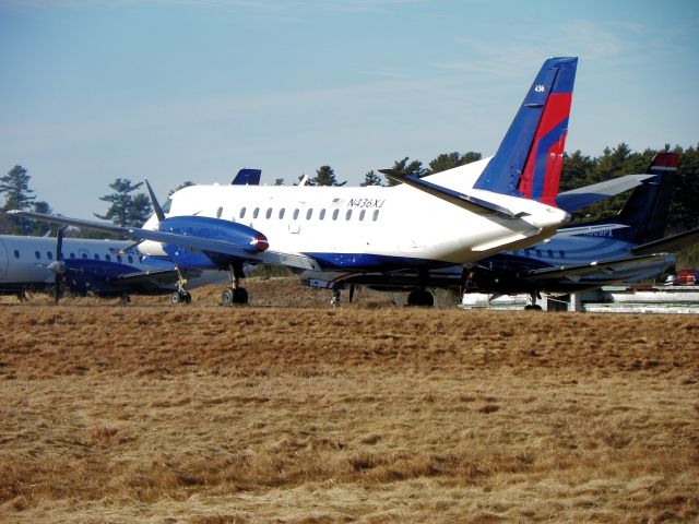 SCHEIBE SF-36 (N436XJ) - Sitting in storage at Bangor.  January 2012