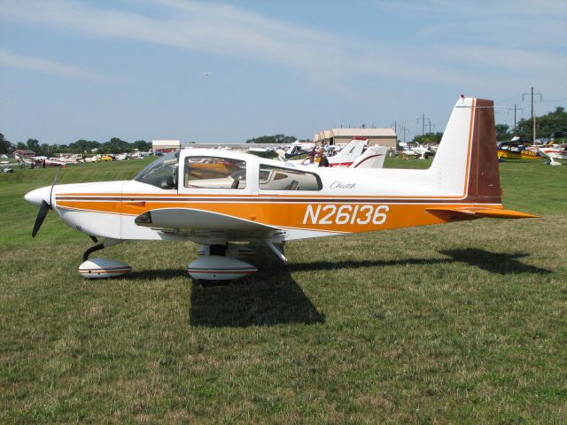 Grumman AA-5 Tiger (N26136) - Theres something about these old Grumman airplanes.