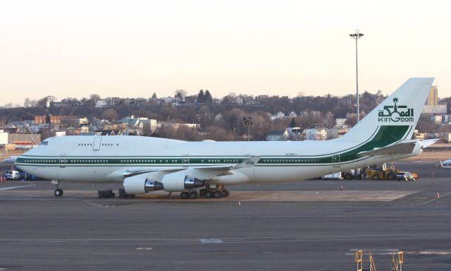 Boeing 747-400 (HZ-WBT7) - Kingdom Holding Company