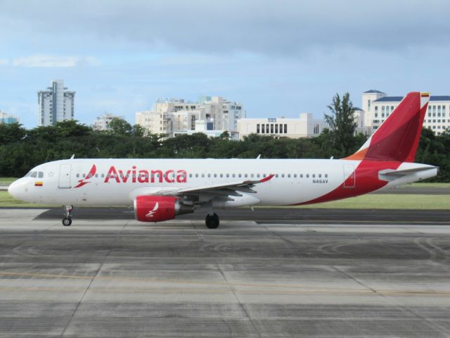 Airbus A320 (N416AV)